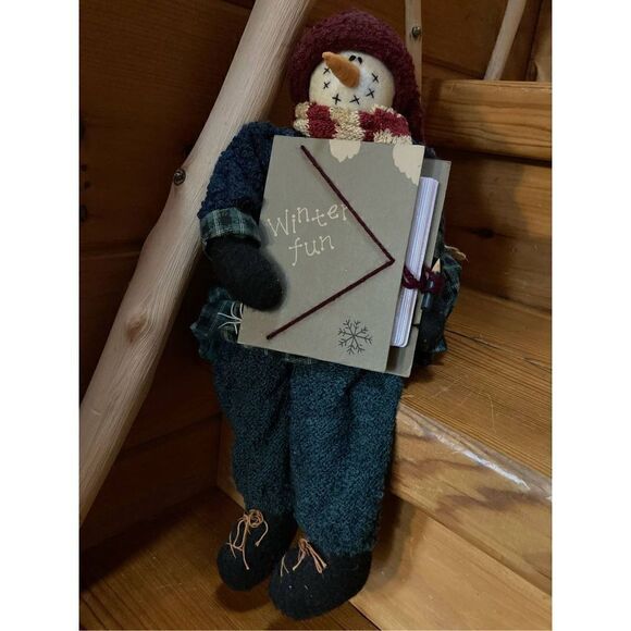 Plush Snowman   - Picture 1 of 4